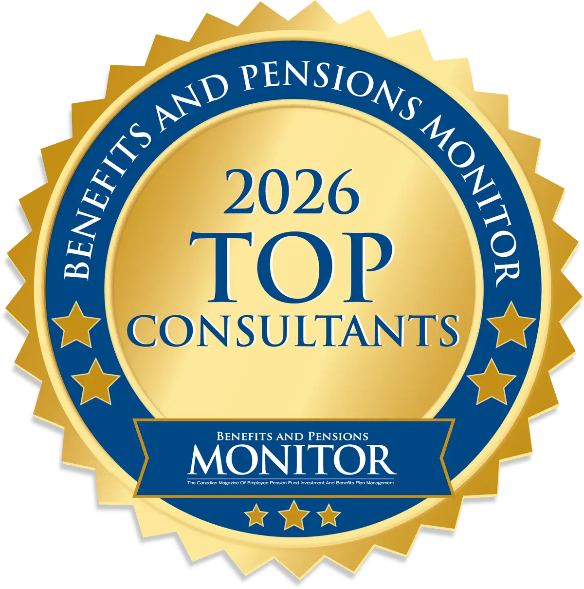 Benefits and Pensions Monitor 2026 Service Provider Award